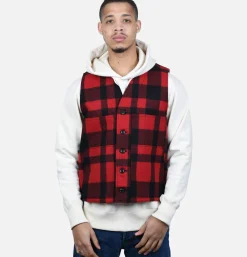FILSON Wool Mackinaw Vest< Vestes|Blousons & Manteaux