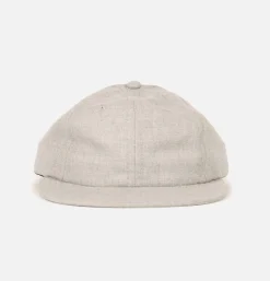 LITE YEAR Wool Serge 6 Panel Cap Grey< Chapeaux & Casquettes