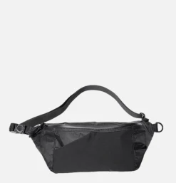 SNOW PEAK X-pac Nylon Waist Bag Black< Sacs Bananes