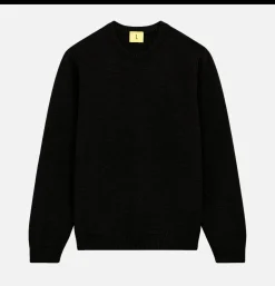 NITTO KNITWEAR Youri Black< Pulls & Cardigans