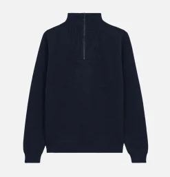 NITTO KNITWEAR Youri Camionneur Navy< Pulls & Cardigans