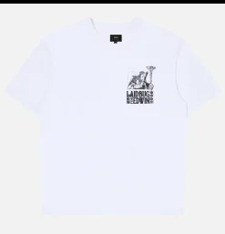 EDWIN Yusuke Isao Tee Blanc< T-shirts