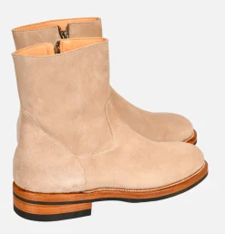 UNMARKED Zip Boots Dark Sand<Homme Bottes